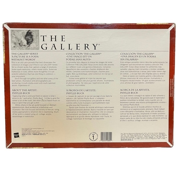 The Gallery "On The Farm" Phyllis Buck 1000 Piece Jigsaw Puzzle 2001 SEALED NOS - Picture 5 of 10